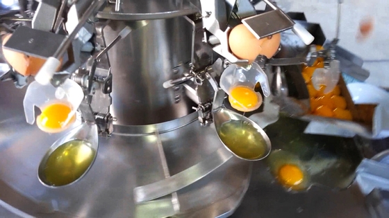 Nhà máy rửa trứng tự động phá trứng chất lỏng Pasteuirization làm máy